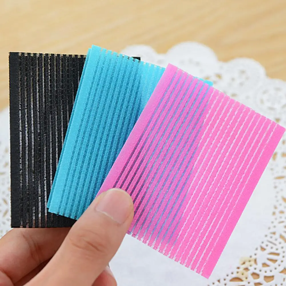 Solid Color Bangs Magic Paste Posts Hair Sticker Clip Women Wash Face Makeup Velcro Patch Hair Accessories Bangs Magic Paste