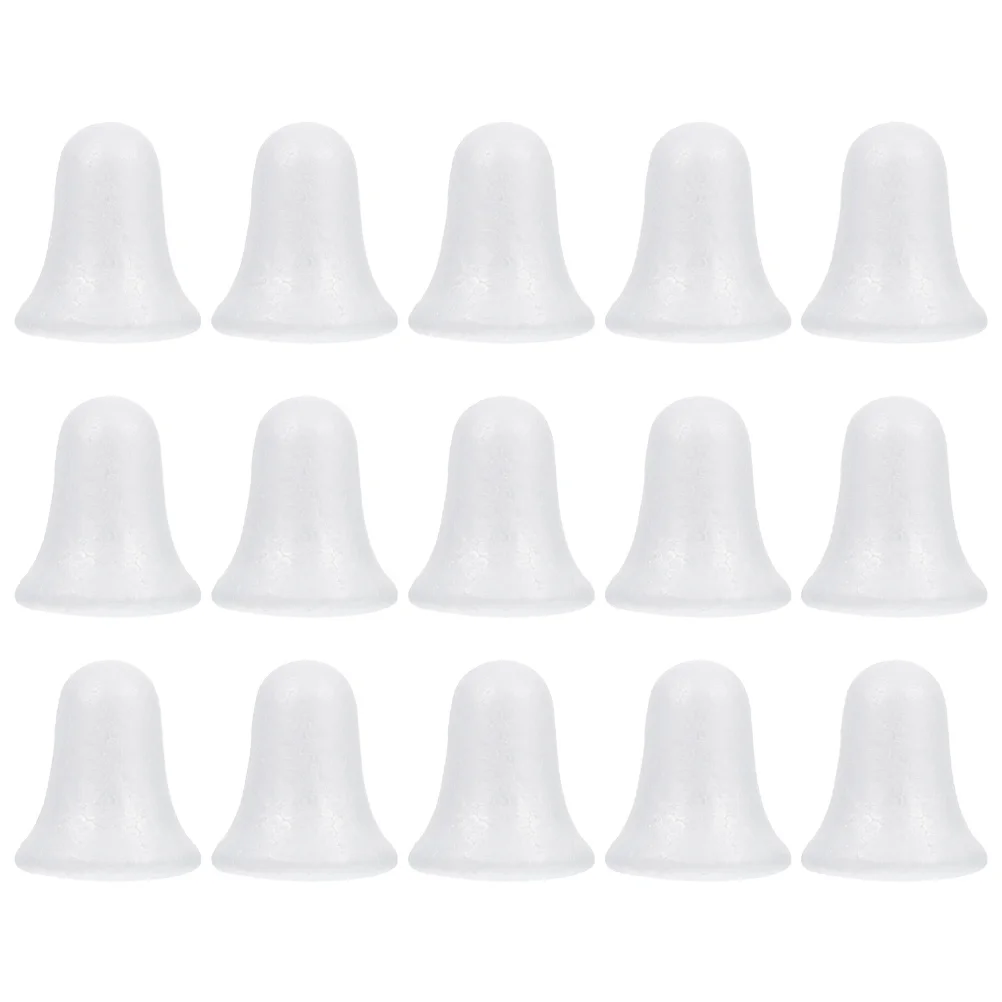 15 قطعة قلادة عيد الميلاد لتقوم بها بنفسك شكل جرس لم تنته عيد الميلاد ديكور معلق الكتابة على الجدران اللوحة التلوين DIY بها بنفسك شكل جرس المعلقات