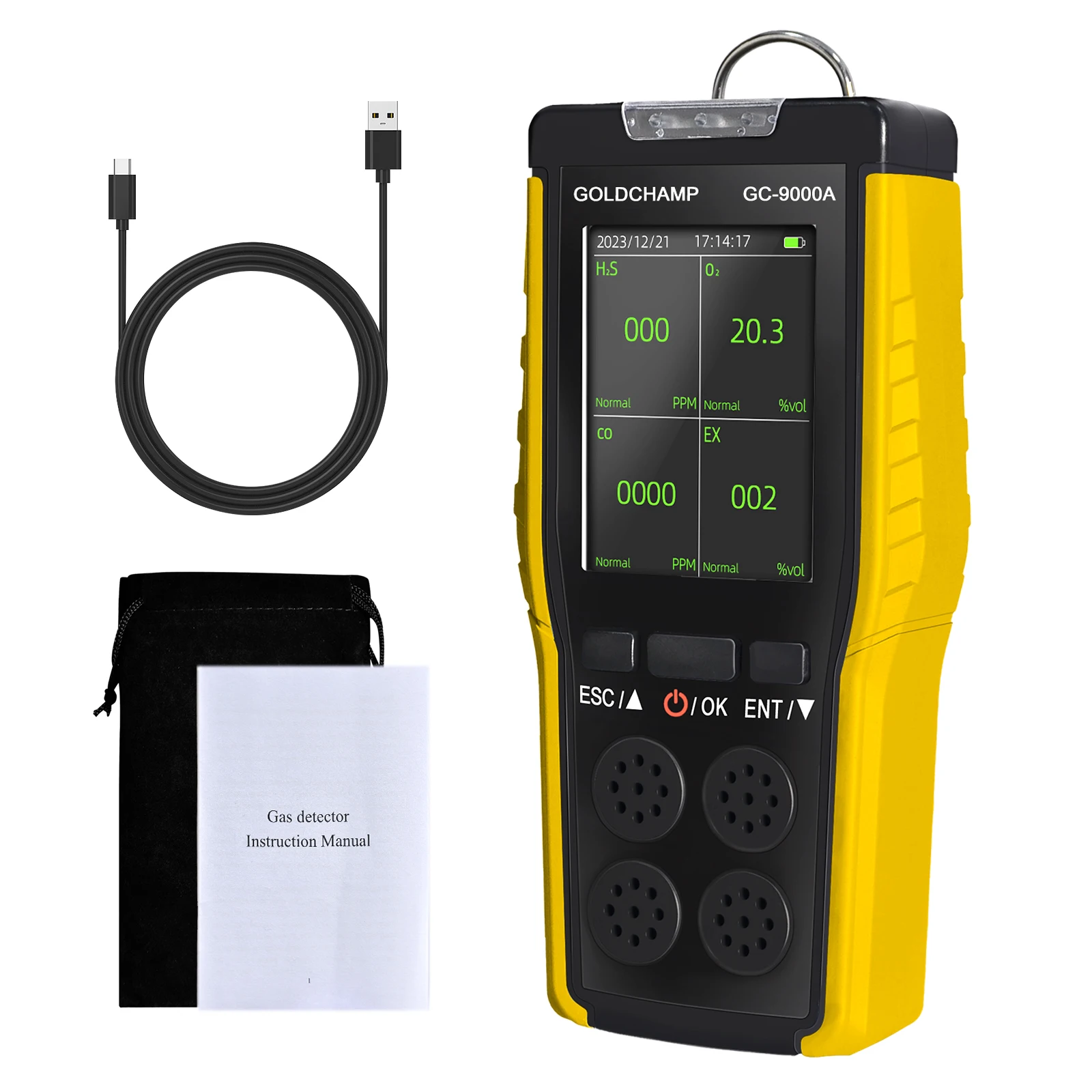 H2S Gas Detector Co…
