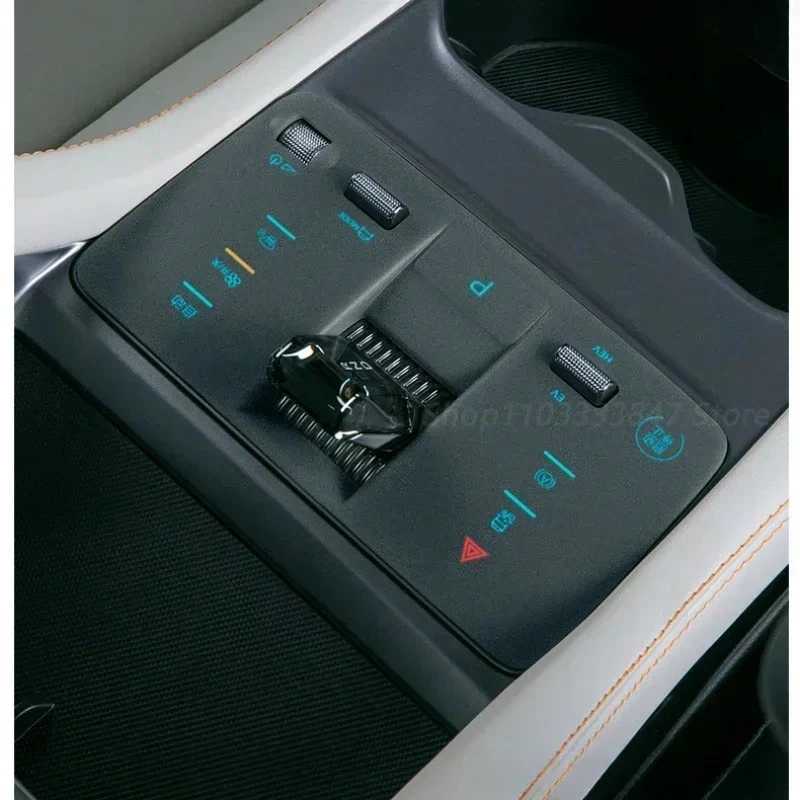 Car Central Control Button Silicone Pad For BYD Seal U Sealion 6 Song Plus DMi/EV 2023-2025 Anti-scratch Mat Car Accessories