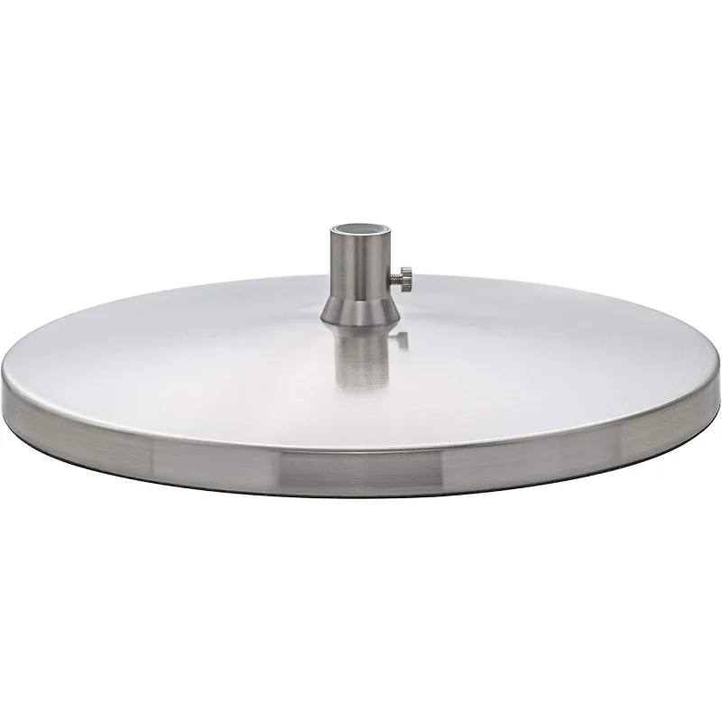 

Desk Lamp Base for Slimline Models – Non-Slip Freestanding Stand - Compatible with D35108, D35107, D35106 – Brushed Steel Finish