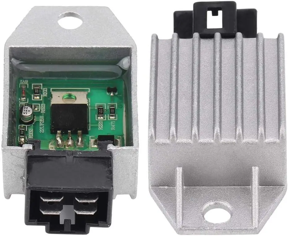 AVR Current Rectifier Motorcycle Motor Bike 12V Voltage Regulator Rectifier 4 Pin Voltage Stabilizer Voltage Regulator image 3