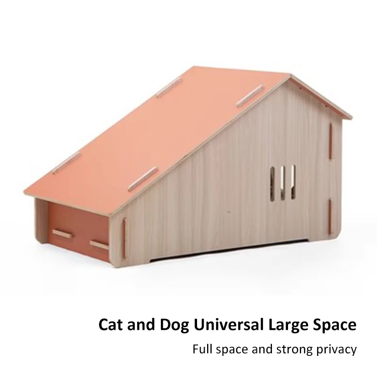 Detachable Wooden Cat House Furniture New arrival Cat Condo House Wood Cat House And Condos