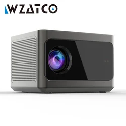 WZATCO A9 300 cali 1080P w pełni automatyczny 4K HDR automatyczne ustawianie ostrości Android 32GB Wifi Smart RJ45 projektor LED LCD Proyector Home Beamer