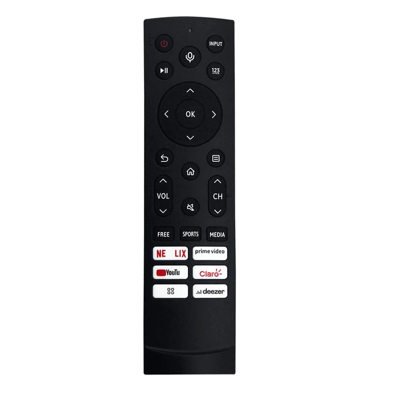 Controle remoto para HISENSE Smart LED TV, fácil de instalar, substituir ERF3Q90H