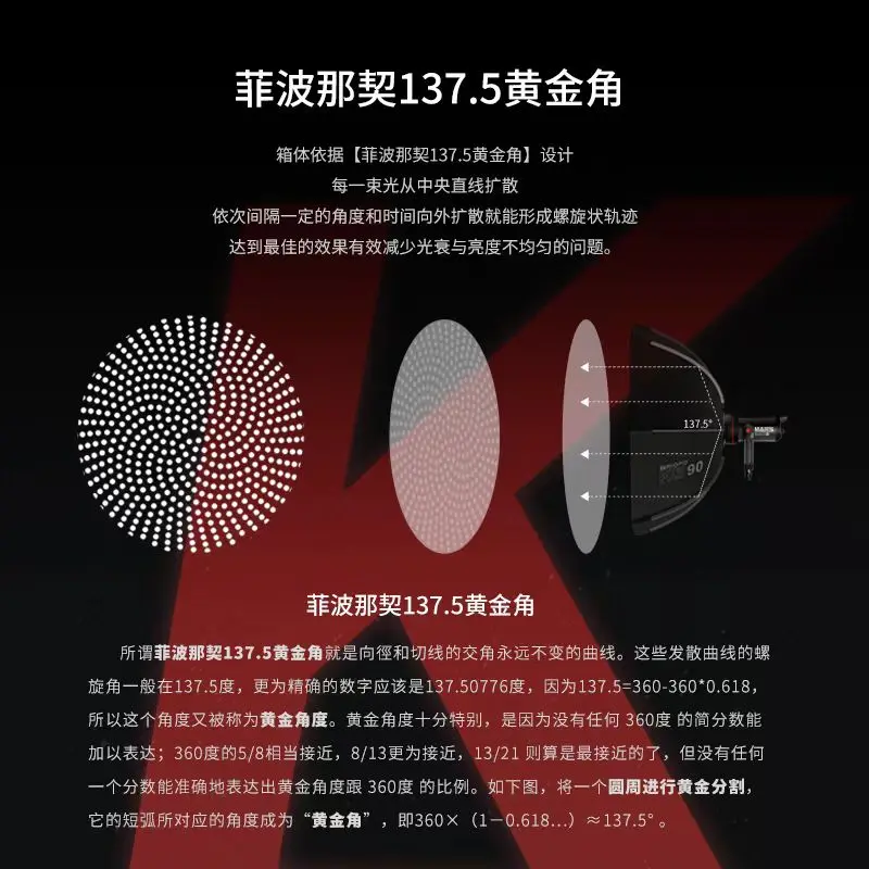 Picture 5: Jiebao K3 Softbox Octagonal Quick-Release Quick-Install Light Cover Foldable Portable Grid Softbox with Bowens Mount