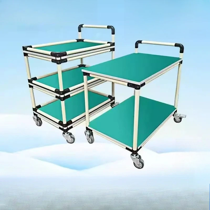 

Anti-static material turnover truck, movable adjustment fence, trolley