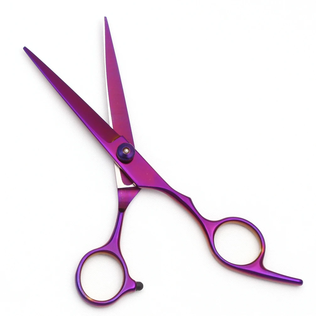 Haarschere JP Edelstahl Friseurschere 6" Haarschnitt Set Schwarz Effilierschere Salon Haarschnitt Schere Rasiermesser Kämme C1001