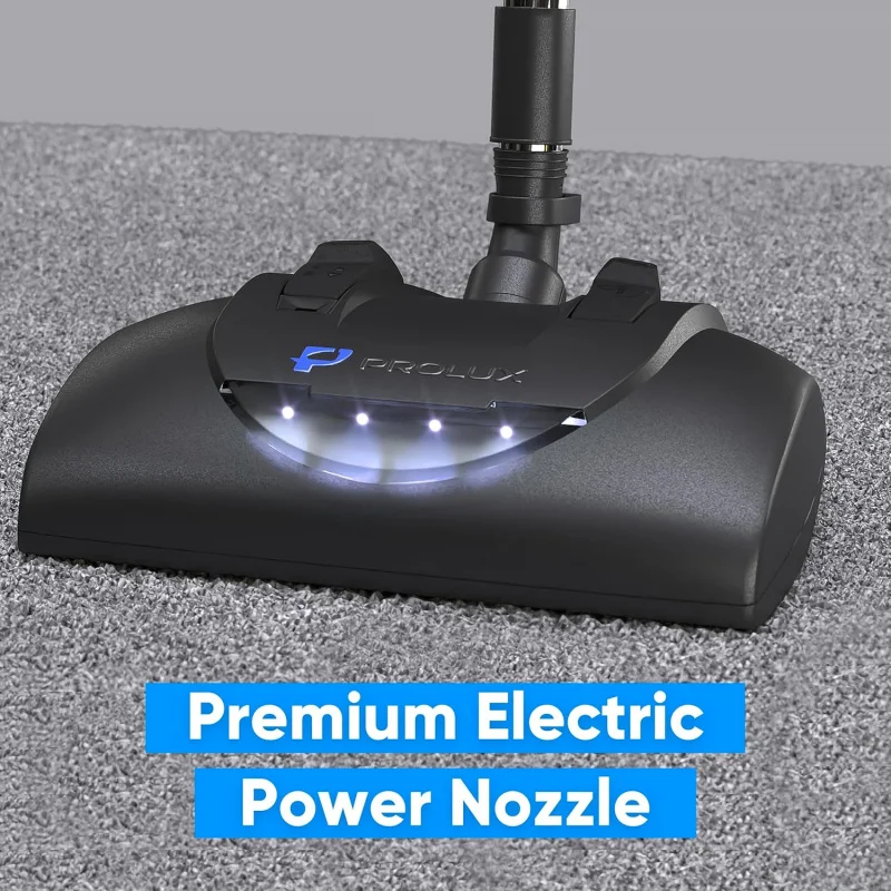 NEW1-Prolux QX90 علبة مكنسة HEPA الأفضل تقييمًا مع رأس طاقة للمنزل