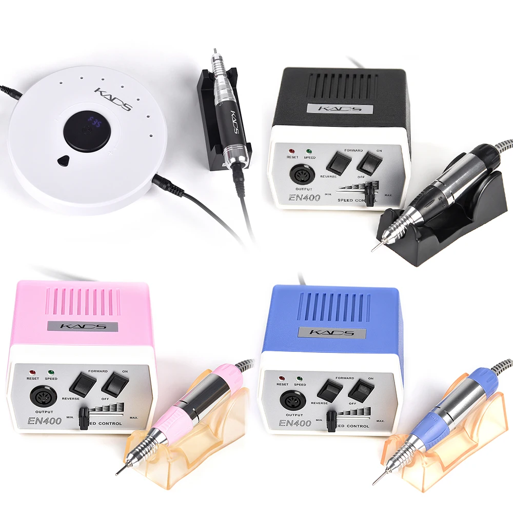 30000rpm Nail Drill Machine For Manicure Electric Nail Pedicure File 4 Colors Manicure Machine Milling Cutter Nail Drill Bits