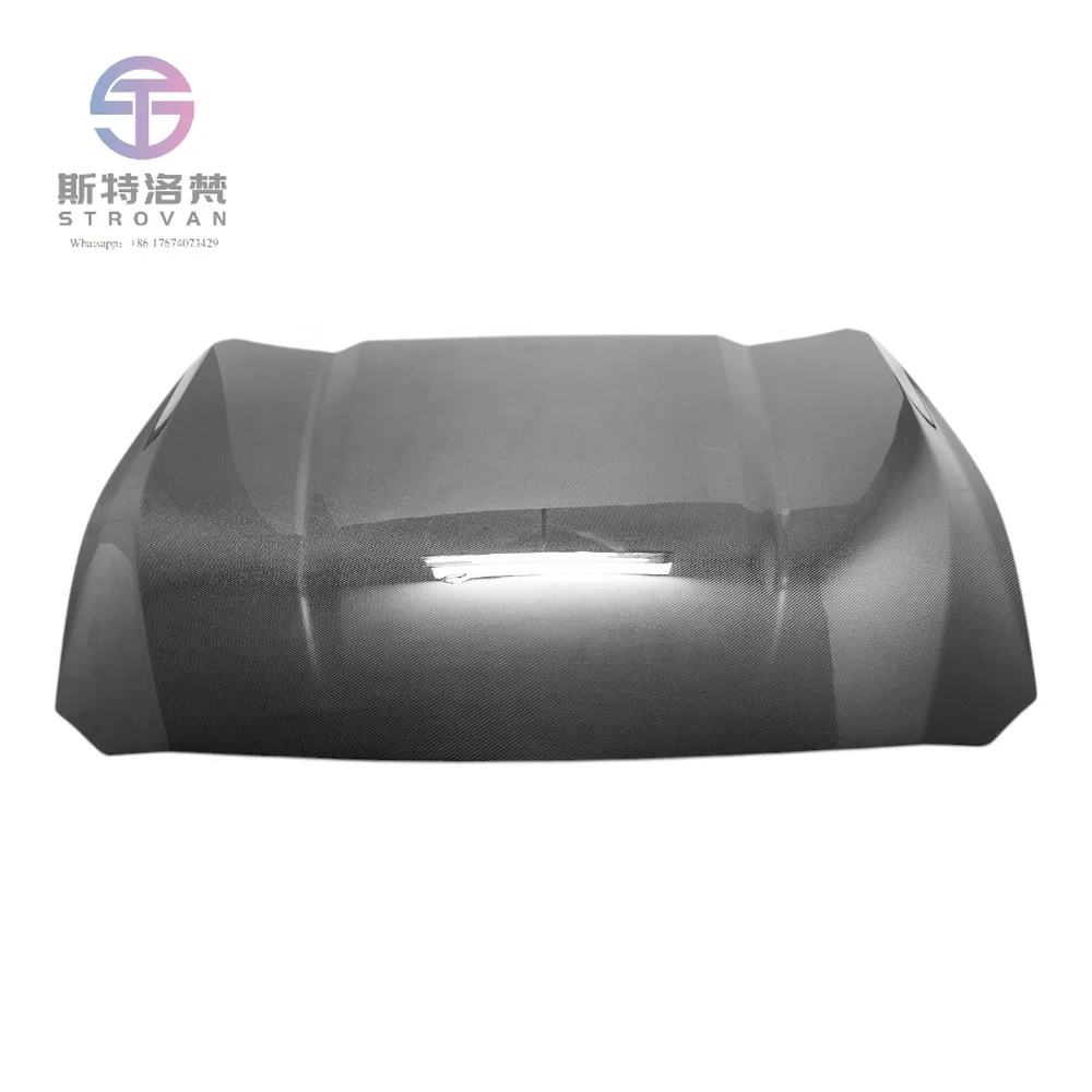 

2024 OEM Style Modified Carbon Fiber Fibre Front Engine Bonnet Hood Vent for Ford Mustang 2024