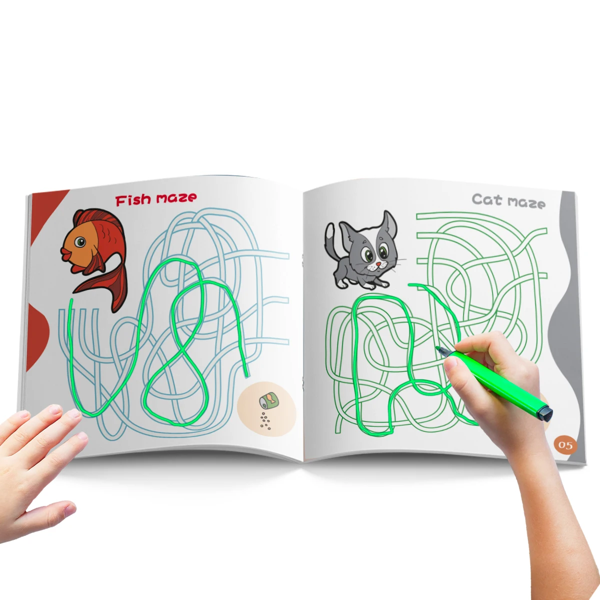 Abenteuer-Labyrinthbuch für Kinder: Lustige und herausfordernde Rätsel zur Steigerung der Problemlösung und kritischen Denkfähigkeiten