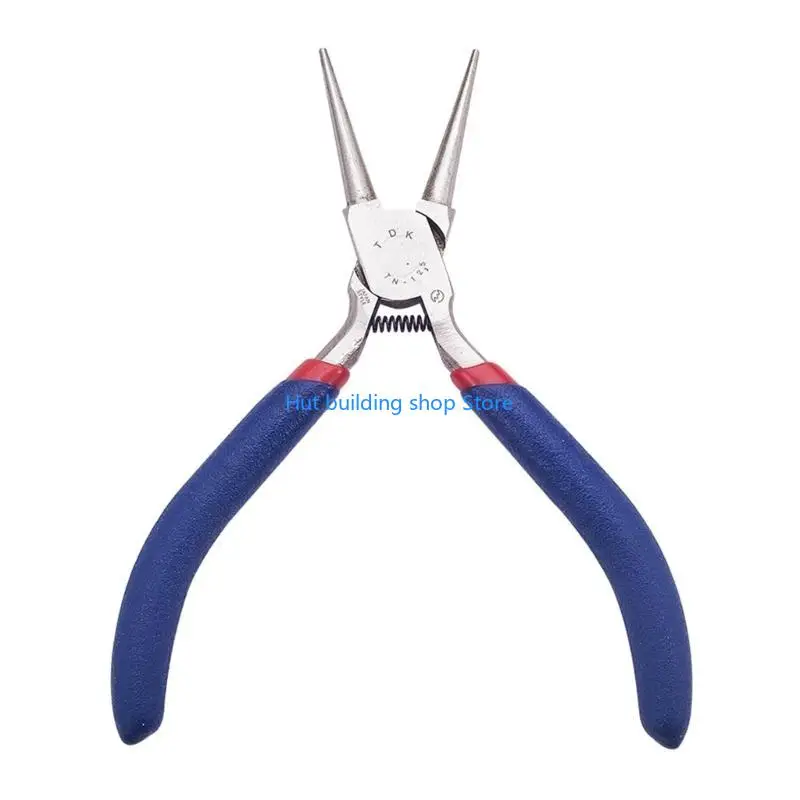

T21C Short Chain Jewelry Pliers Flat Nose Jaw Pliers Wire Looping-Forming Pliers Jewelry Finding Making for-Loops Jump-Rings
