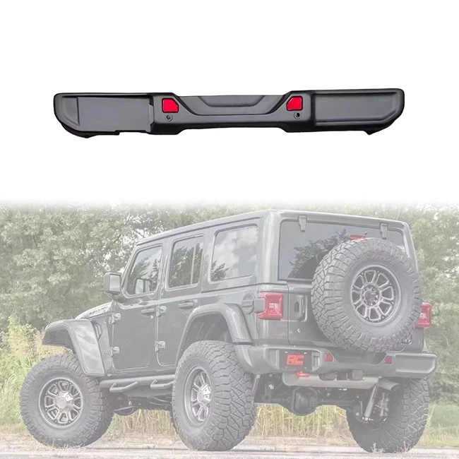 

LUMA 4x4 10th Anniversary Car Offroad Accessories New Plastic Rear Bumper For Jeep For Wrangler JL 2018+