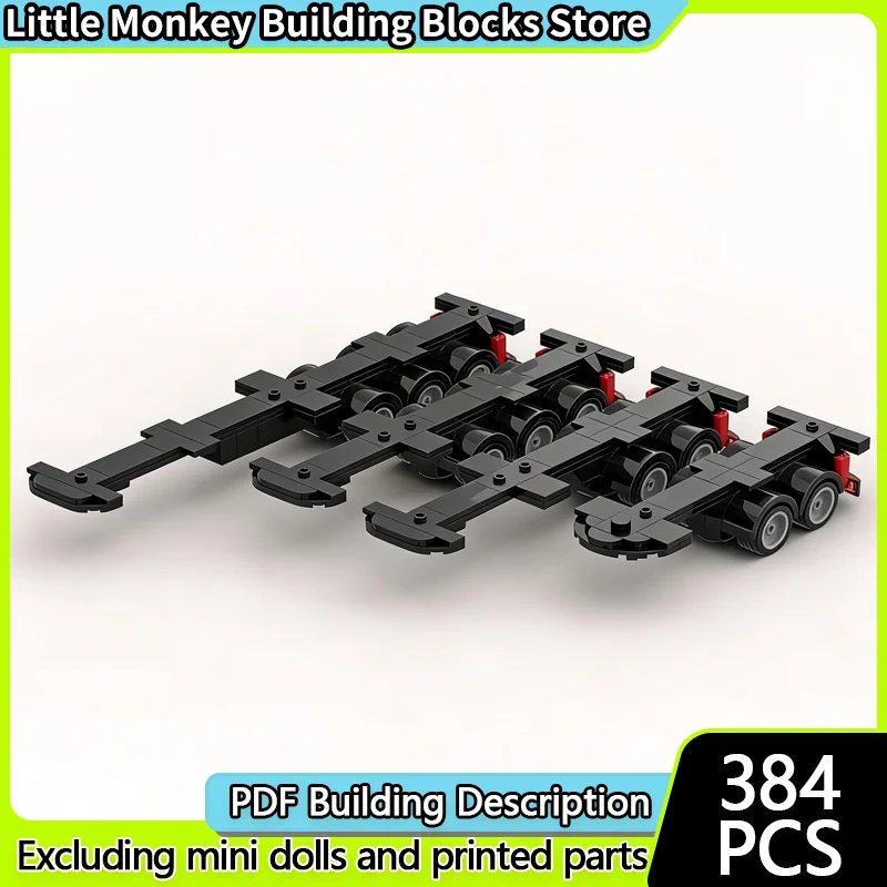 

Urban Rescue Vehicles Model MOC Building Bricks 40Ft Semi Trailer Pack Modular Technology Children Holiday Gifts Assemble Toys