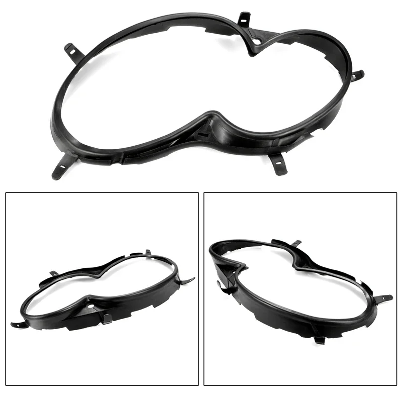 Pair Front Headlight Lens Cover Trims Strip Headlight Sealing Strip Gasket For Mercedes-Benz W209 CLK200 CLK320 CLK350 2003-2009