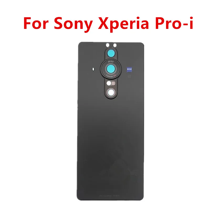 Pro i Housing For Sony Xperia Pro-I Battery Back Cover Repair Replace Door Phone Rear Case + Camera Lens