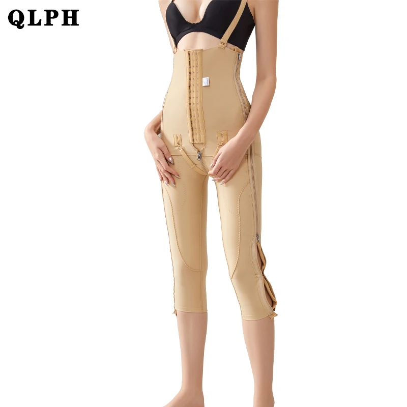 Women Body Shaping Pants After Thign Liposuction Abdominal Fat