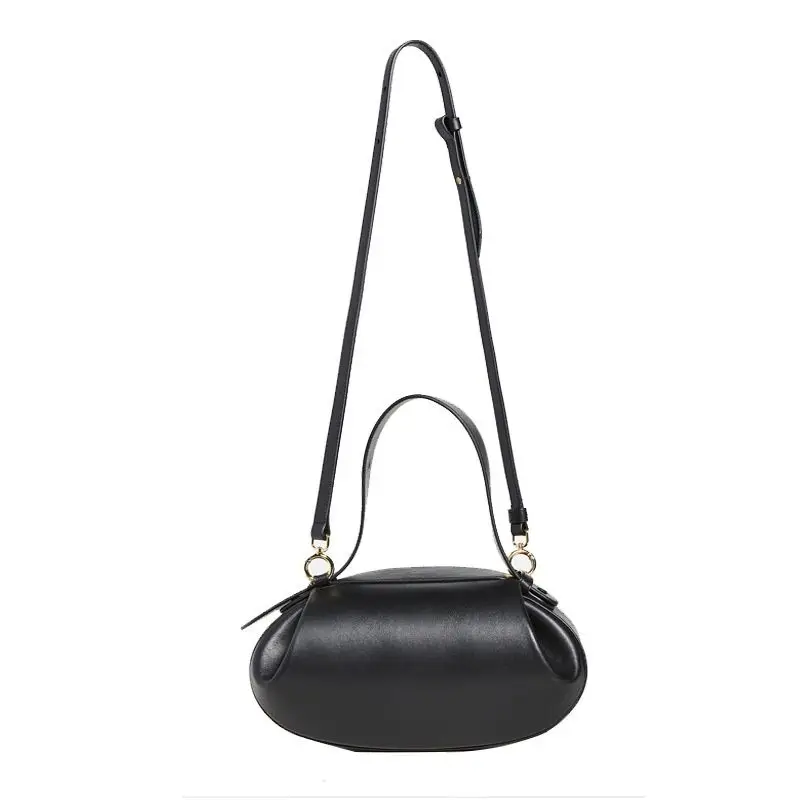 Casual Versatile Three-dimensional Women's Armpit Small Round Bags High-quality High-value Handbags Niche Popular Messenger Bags