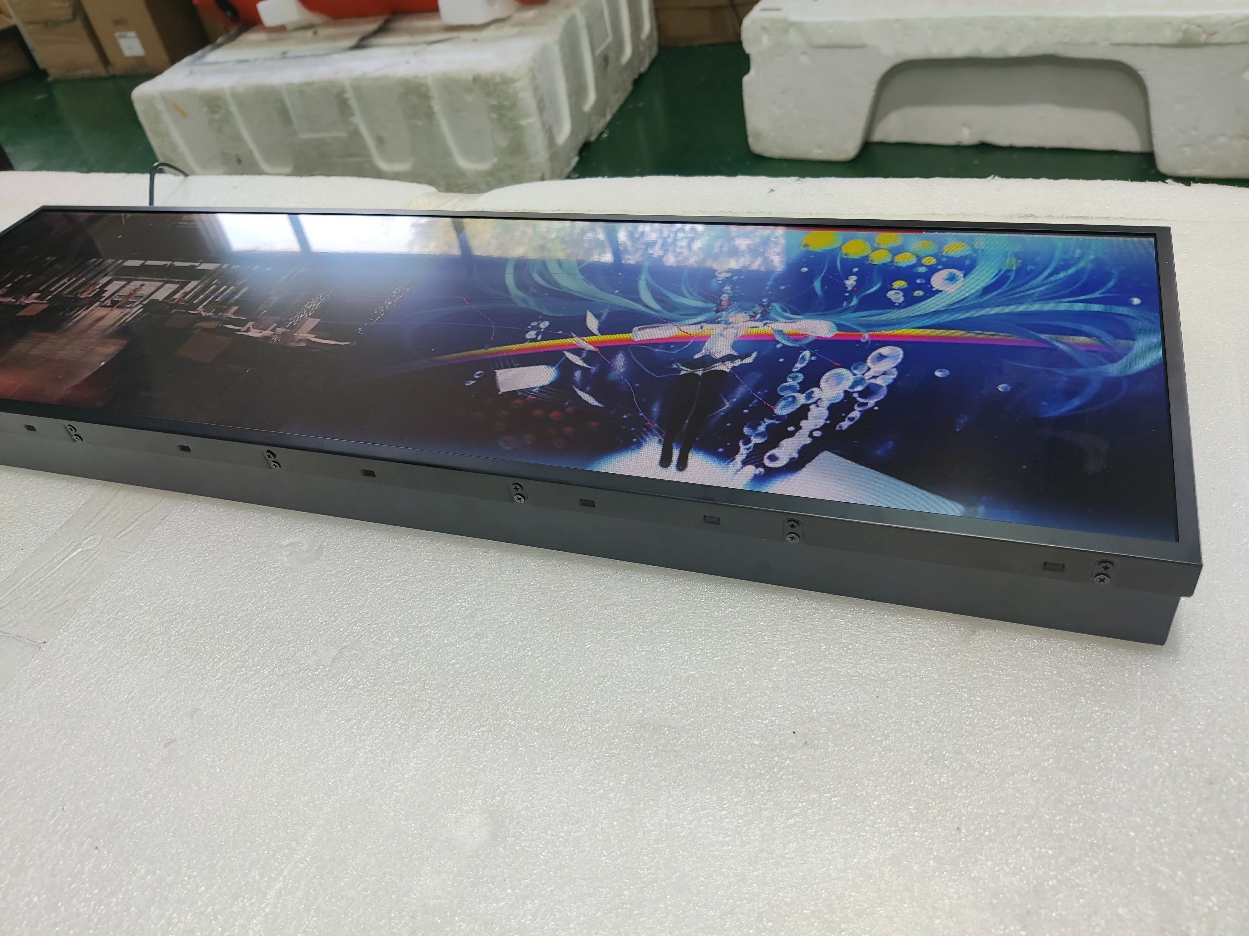 VETO 29 Inches Ultra Wide Display Android Bar Digital Signage Stretched Screen LCD Display For Commercial Advertising Screen