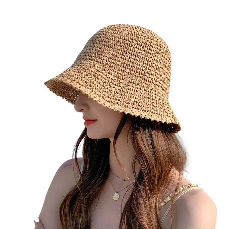 2023 Straw hat Summer Hats For Women Fashion chapeu feminino outdoor Sunhats gorros Visors Panama hat beach hats Travel Fedoras