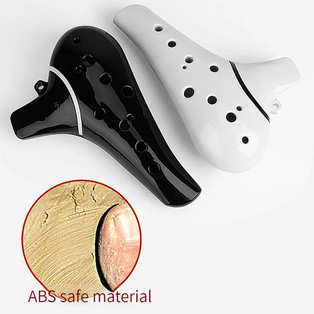 12 fori Ocarina Alto C Key Flute Ocarina Stage Audio 12 fori ALTO AC Ocarina Folk Music Instrument fluta ocarina