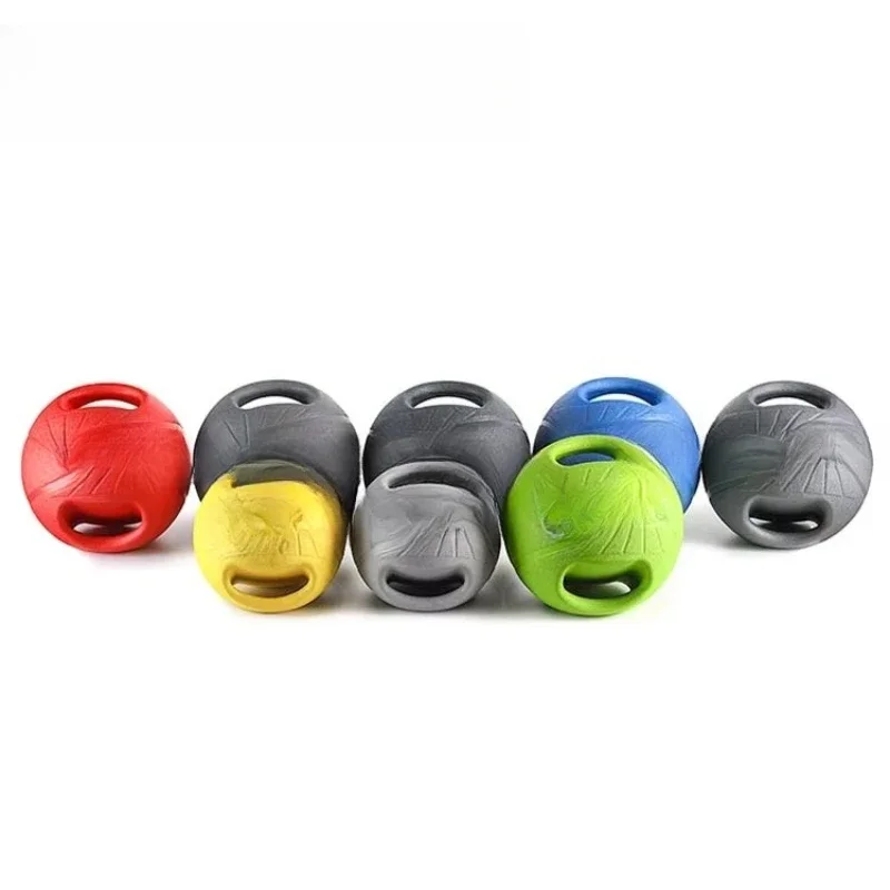 

Balance Training Core Strength Rubber Enhanced Grip Medicine Ball 6/8/10/12/14/16/18/20LB Medicine Ball with Handle