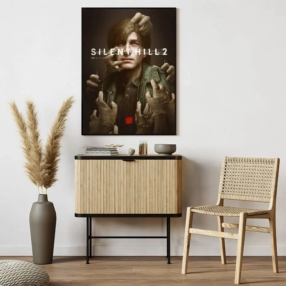 Horror Games Silent Hill 1 2 3 4 Heather Classic Vintage Posters Whitepaper Prints Posters Artwork Kawaii Room Decor view 2