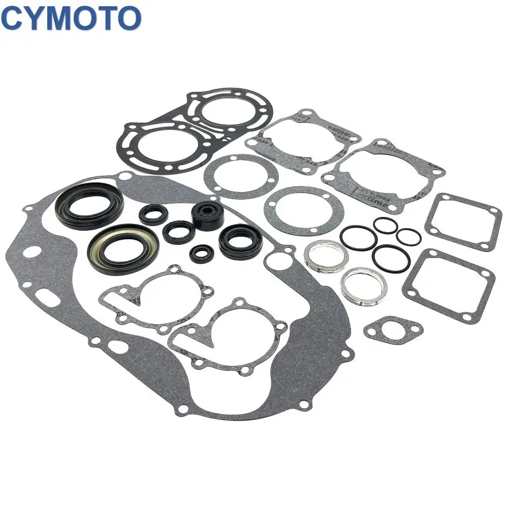 

ATV Complete Full Engine Gasket Set with Oil Seals for Yamaha Banshee 350 1987-2006