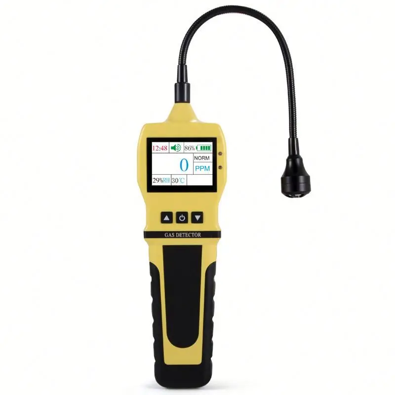 Detector portátil de vazamento de gás hidrogênio H2