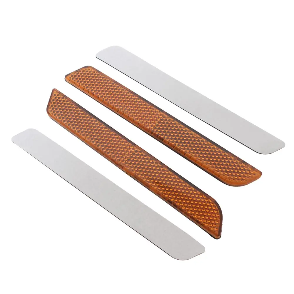 2 pz/set Accessori Moto 4 Colori Custodia Laterale Riflettore Striscia di Plastica Abs Coperture di Chiusura Per Il Modello Touring 1996-2013 Standard