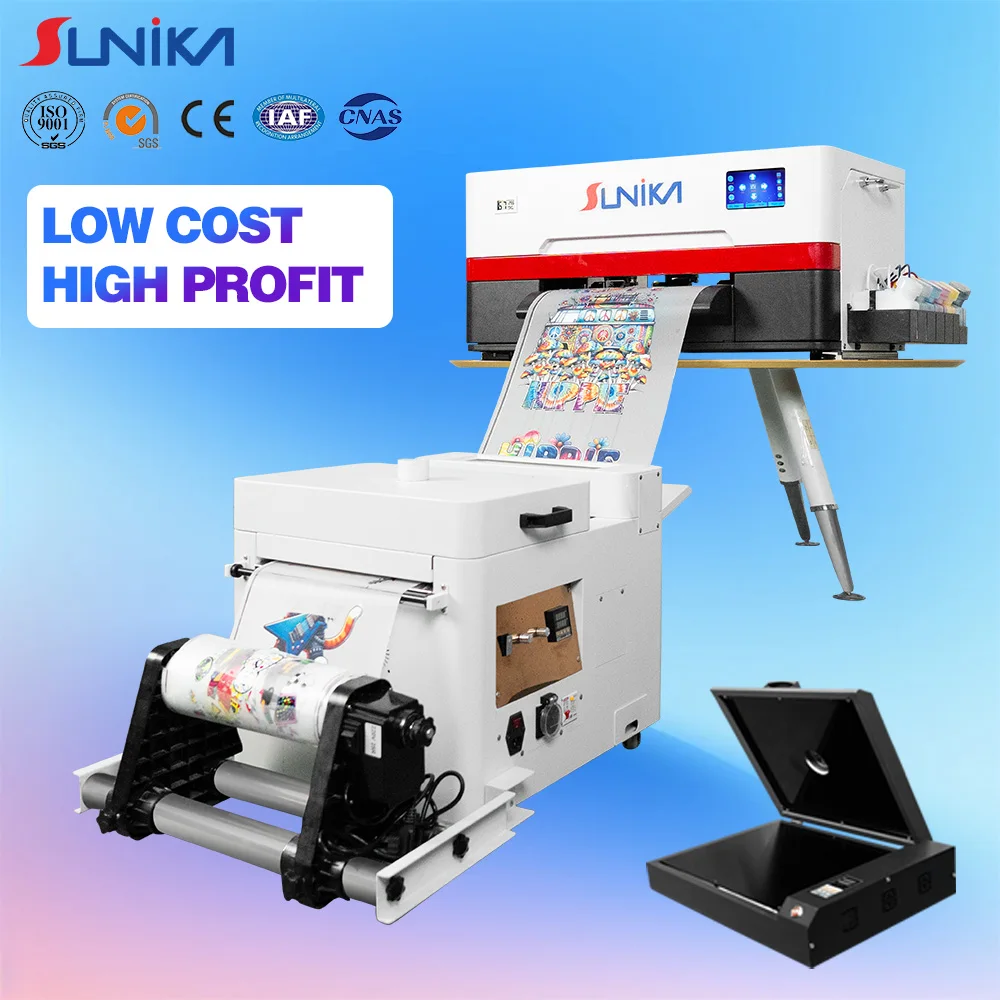 

Sunika A3 DTF Printer XP600 Print Head 30cm Digital Screen Plate Machine for Clothing New Pigment Ink