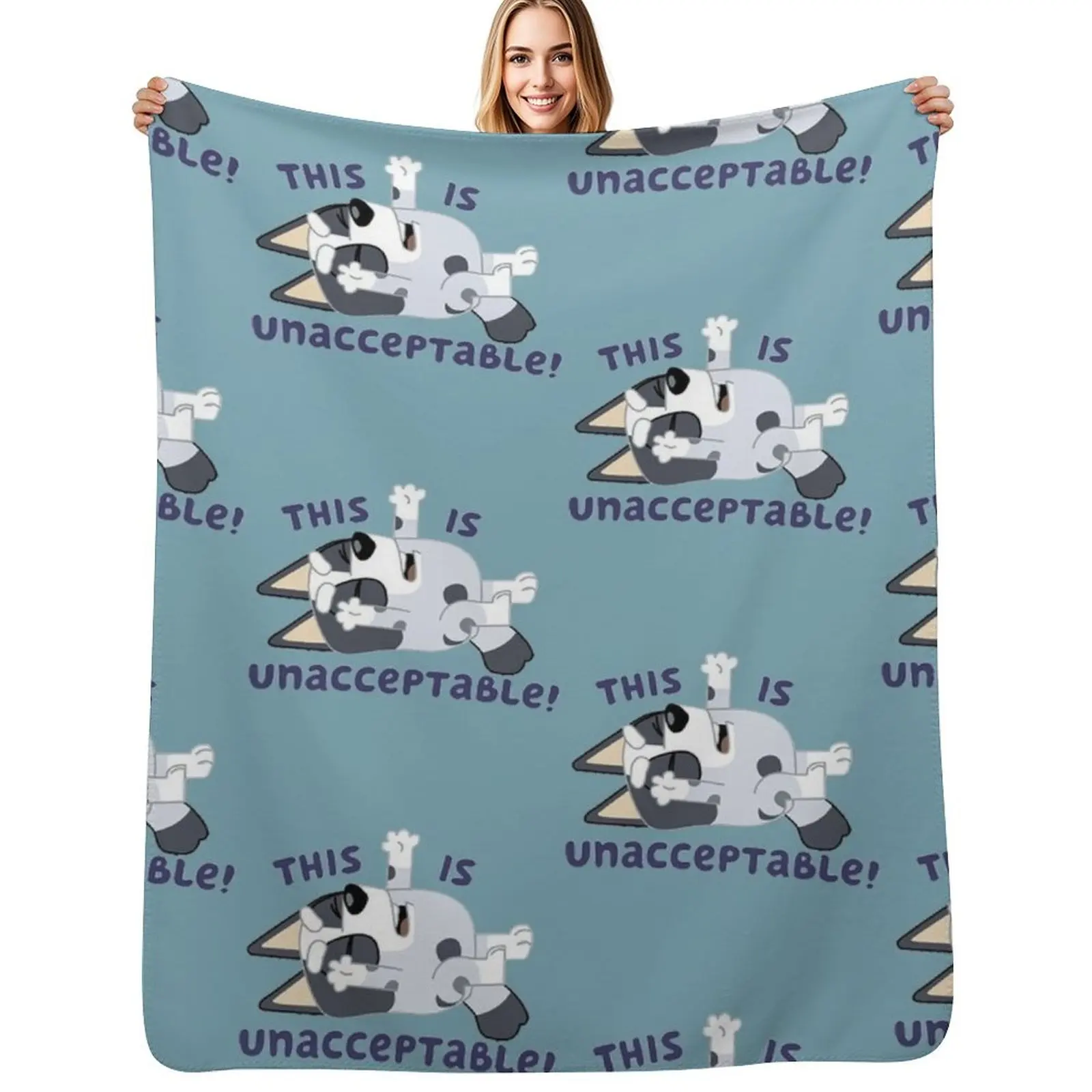 

This is UNACCEPTABLE Throw Blanket Soft Breathable Blanket for Night Sleeping