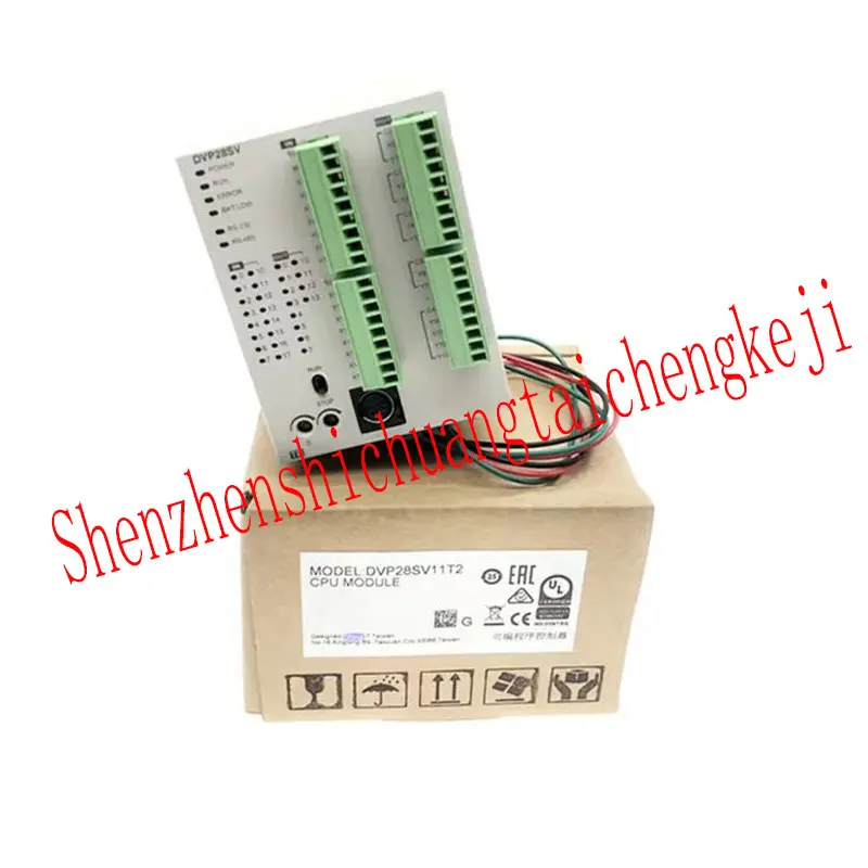 New Original PLC Controller DVP28SV11T2 DVP28SV11R2 One Year Warranty,Fast Shipping