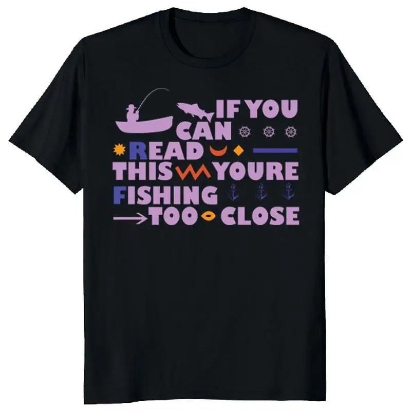 جديد محدود الصيد قريبة جدا فيشر أبي مضحك الجدة تي شيرت M 3XL الشحن السريع