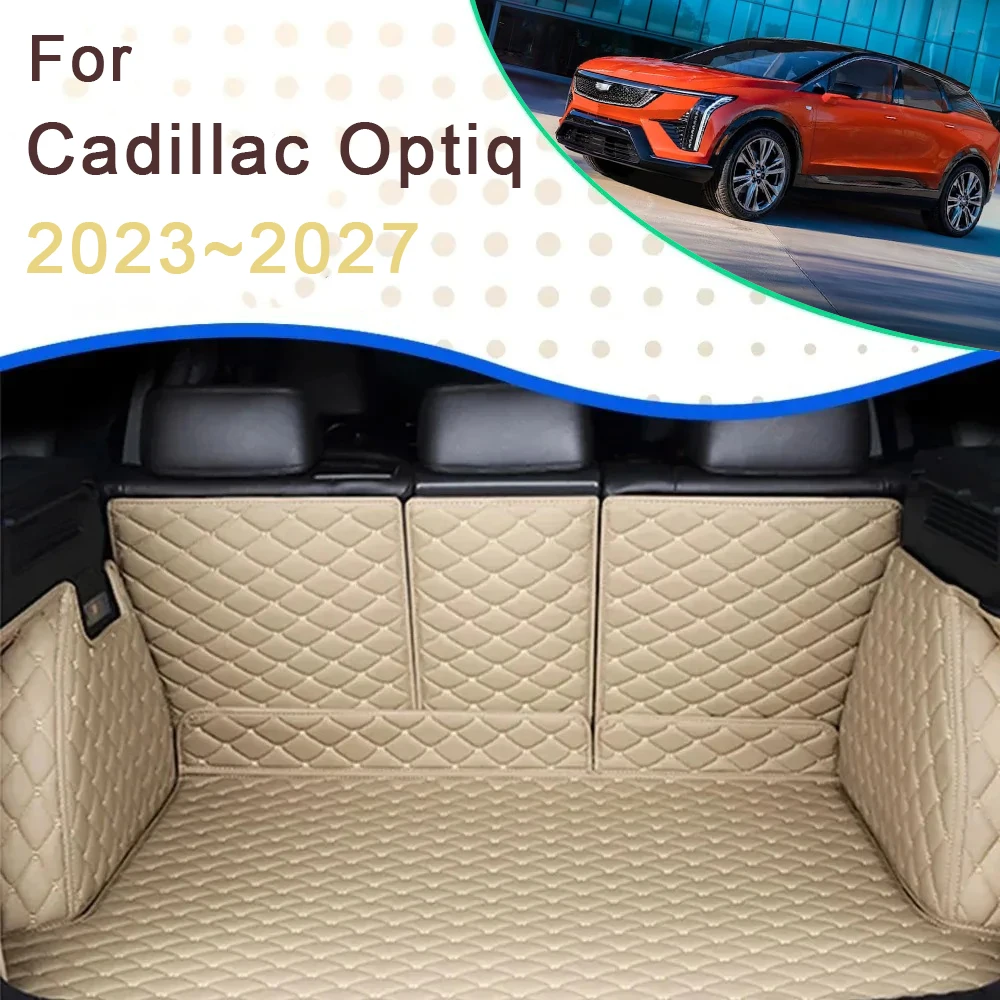 

Car Trunk Cargo Liner For Cadillac Optiq EV 2023 2024 2025 2026 2027 Rug Rear Boor Mats Carpet Storage Pads Auto Accessories
