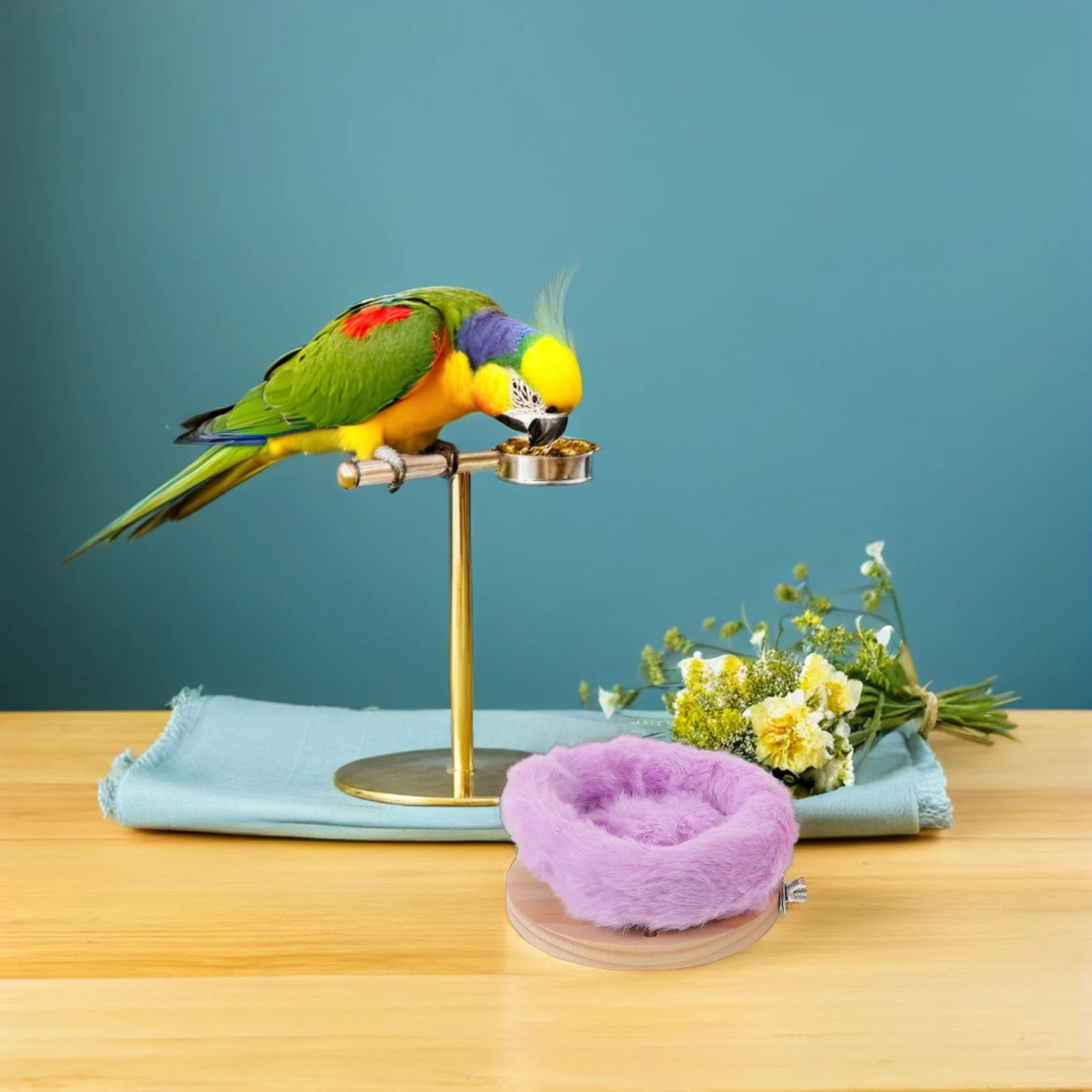 2Pcs Warm Bird Bed … - image