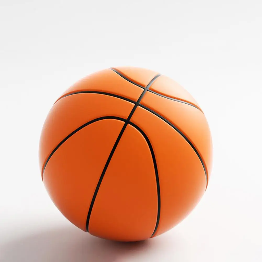 Noise-absorbing Basketball Indoor Silent Basketball Ball High Rebound Dribbling Training Toy Low Noise Foam Sports for Kids