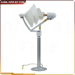 10W Micro Spiral Wind Generator Model Permanent Magnet Generator Wind Turbine Model Breeze Start Generator with LED Lights