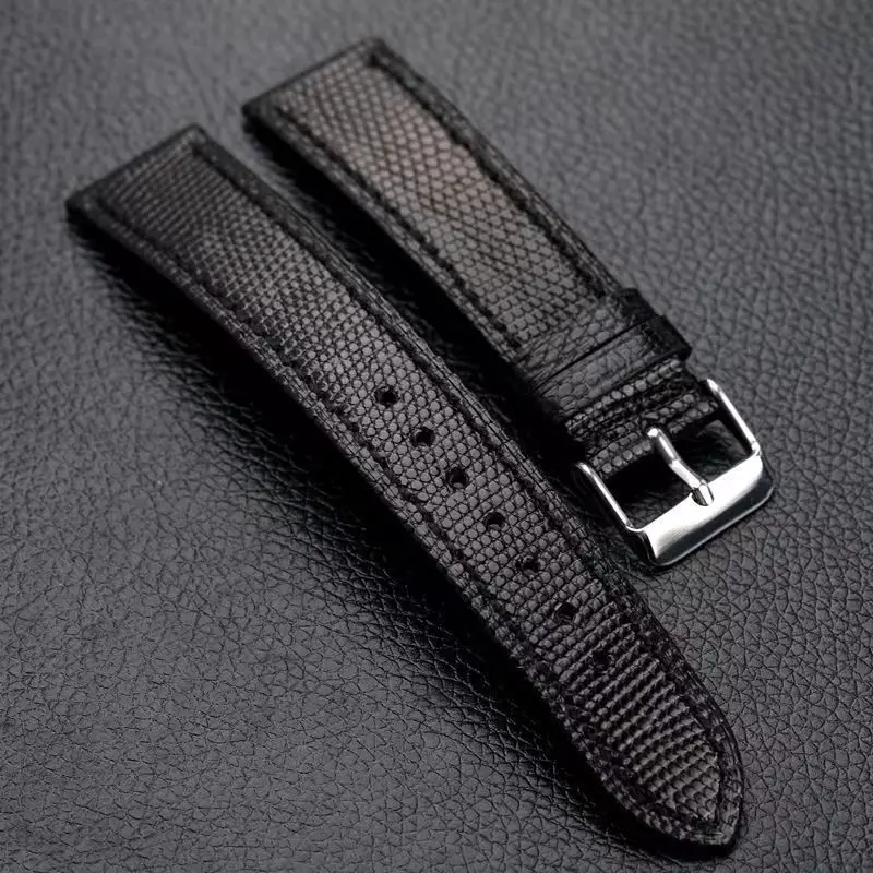 Handmade lizard leather strap, durable, sweat resistant, water-resistant, 18 19 20 21 22MM genuine leather, soft and ultra-thin