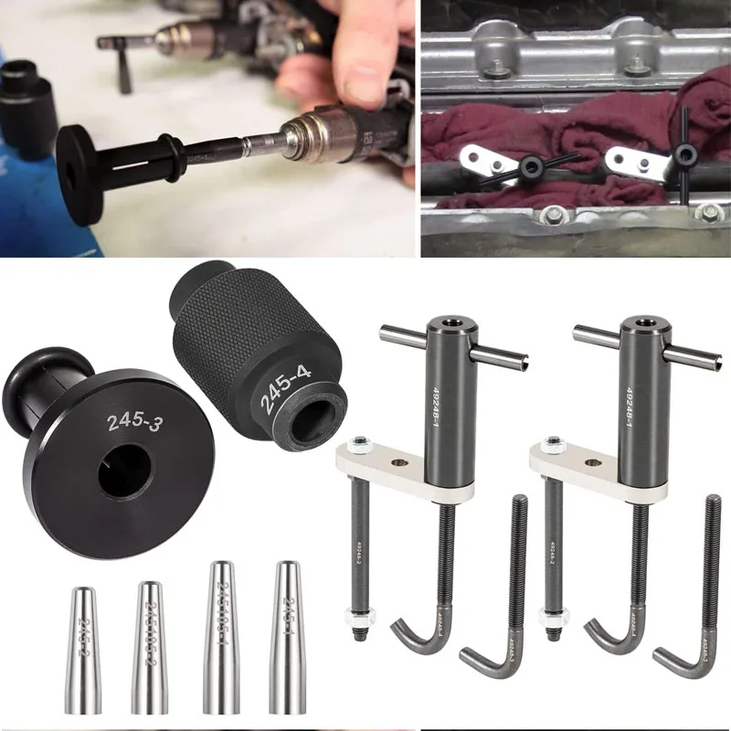 

6706 Fuel Injector Rail Assembly Remover EN-49248 & GM245 Fuel Injector Seals Tools Fit for GM Engines Direct Injection