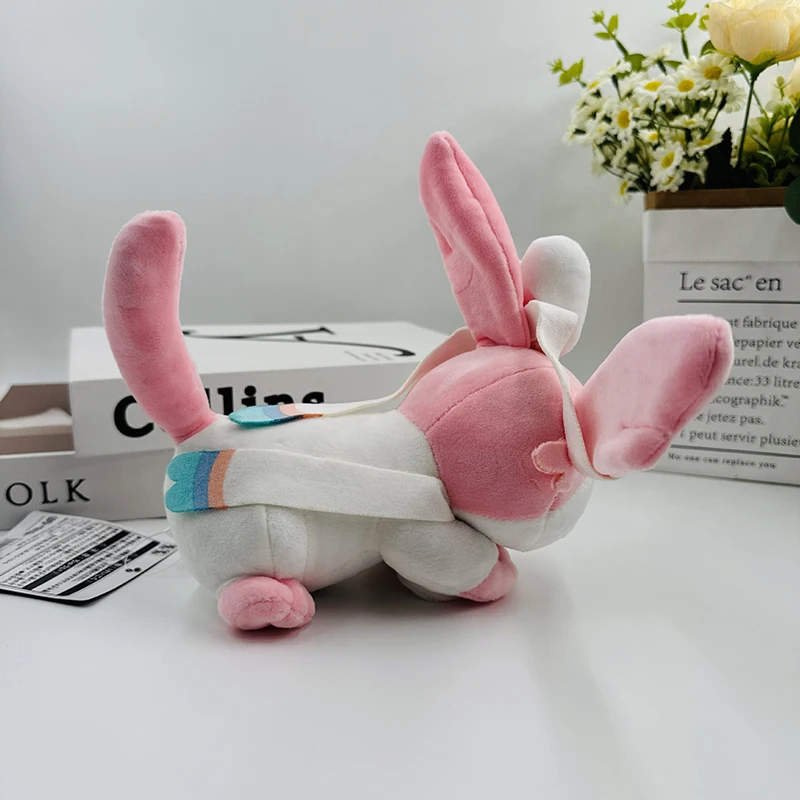 

27cm Anime Sylveon Pokemon Kawaii Plush Toys Cartoon Pokémon Plushie Sleep Pillow Doll Stuffed Gift for Kids Birthday Xmas