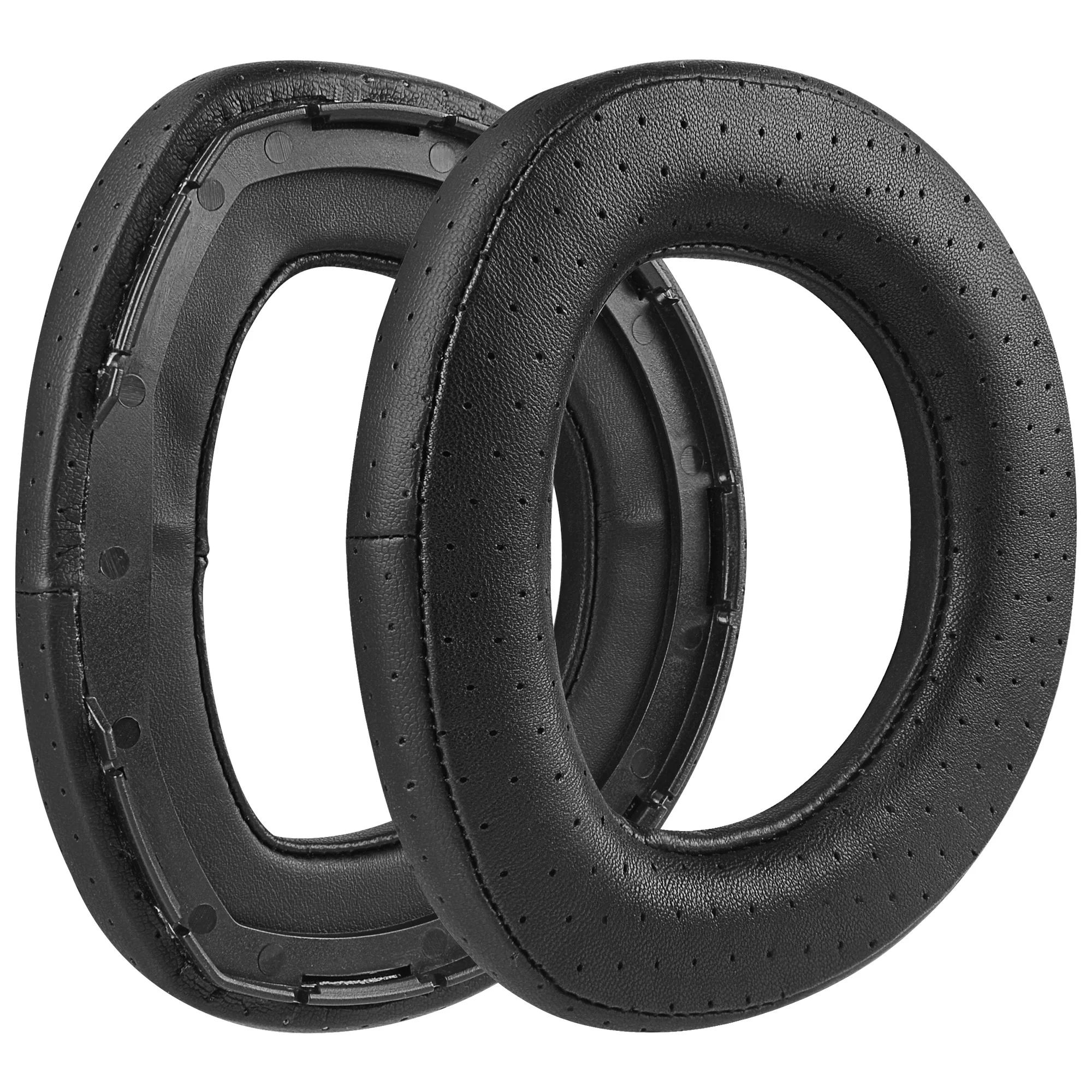 Imagem -02 - Geekria Earpads para Sennheiser Hd800 Substituição Fones de Ouvido Elite Pele Carneiro Almofadas Capa Peças Reparo Espuma Earmuff