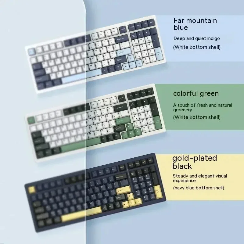 Imagem -04 - Teclado Mecânico sem Fio Personalizado Vgn S99 Modo Baixa Latência Hot Swap Rgb Jogos Acessórios para pc Longa Resistência