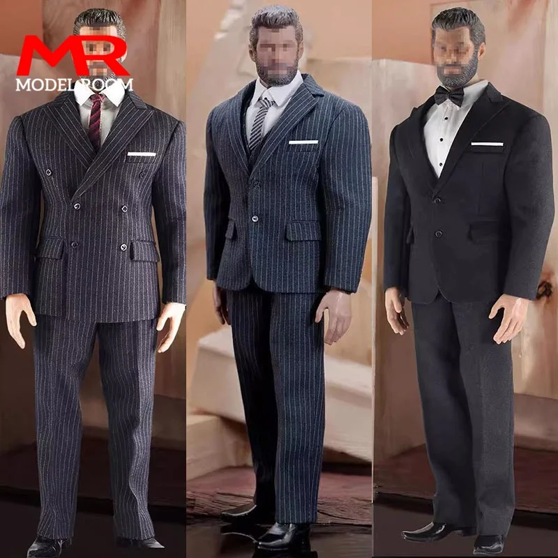 

Toy center CEN-M04 CEN-M05 1/6 Male British Gentleman Suit Set Clothes Model Fit 12'' M34 M35 AT027 Soldier Strong Action Figure