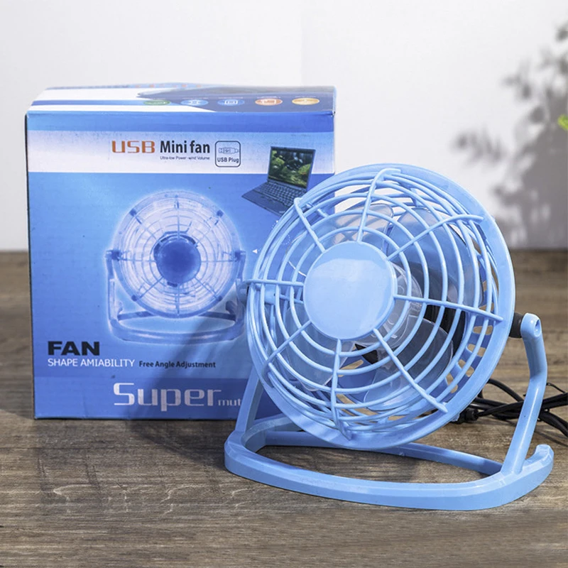 Rotatable 4 Inches USB Desktop Mini Cooling Silent Fans For Office Laptop Computer Notebook PC Summer Air Cooler