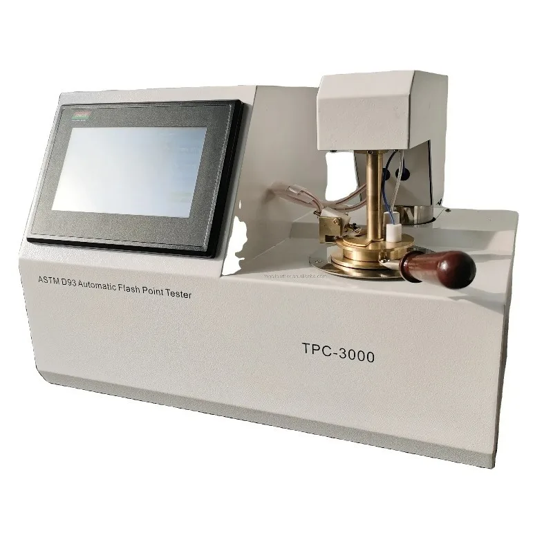 TPC-3000 ASTM D93 Practical Petroleum Product LCD Screen Closed Cup Flash Point Tester