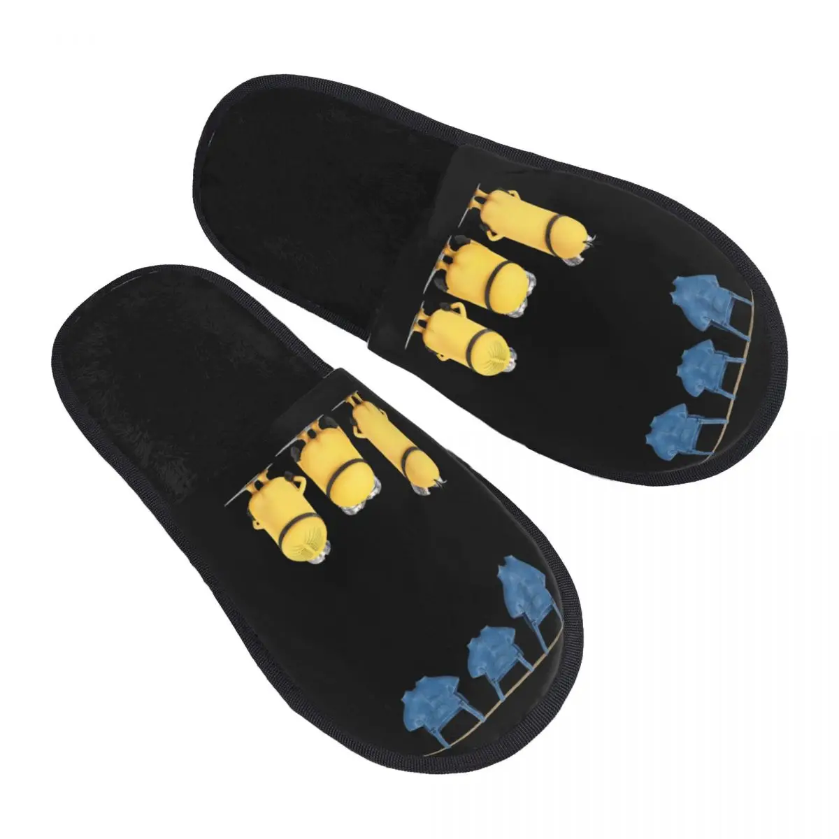

Домашние тапочки с героями мультфильмов в стиле аниме M-Minions, женские тапочки без шнуровки из мягкой пены с эффектом памяти, гостиничные тапочки