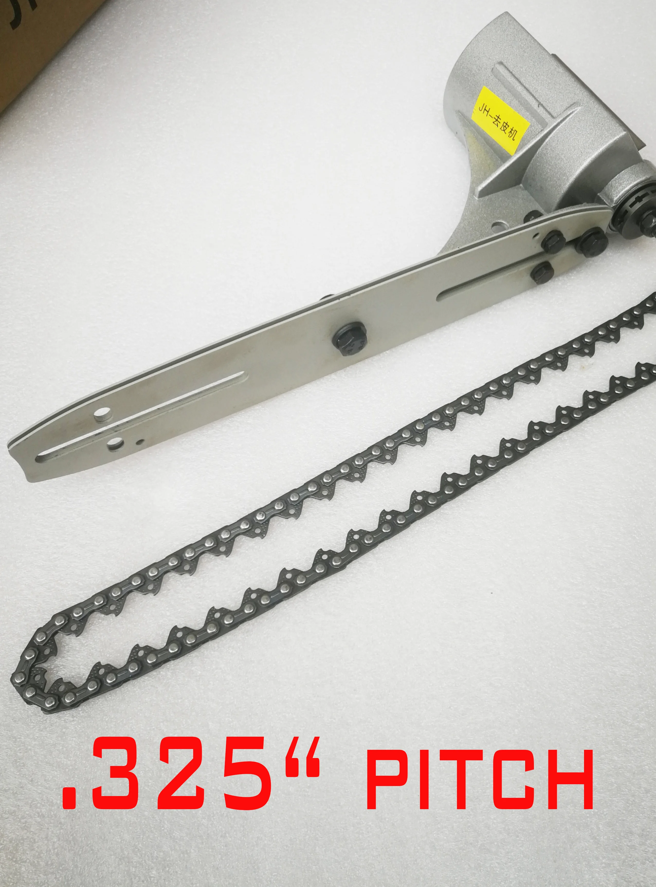 Imagem -03 - Gasolina Elétrica Universal Chain Saw Superfície de Madeira Árvore Casca Descascador Raspador Plaina Lâmina Faca Planta Polonês Peel Tool 325