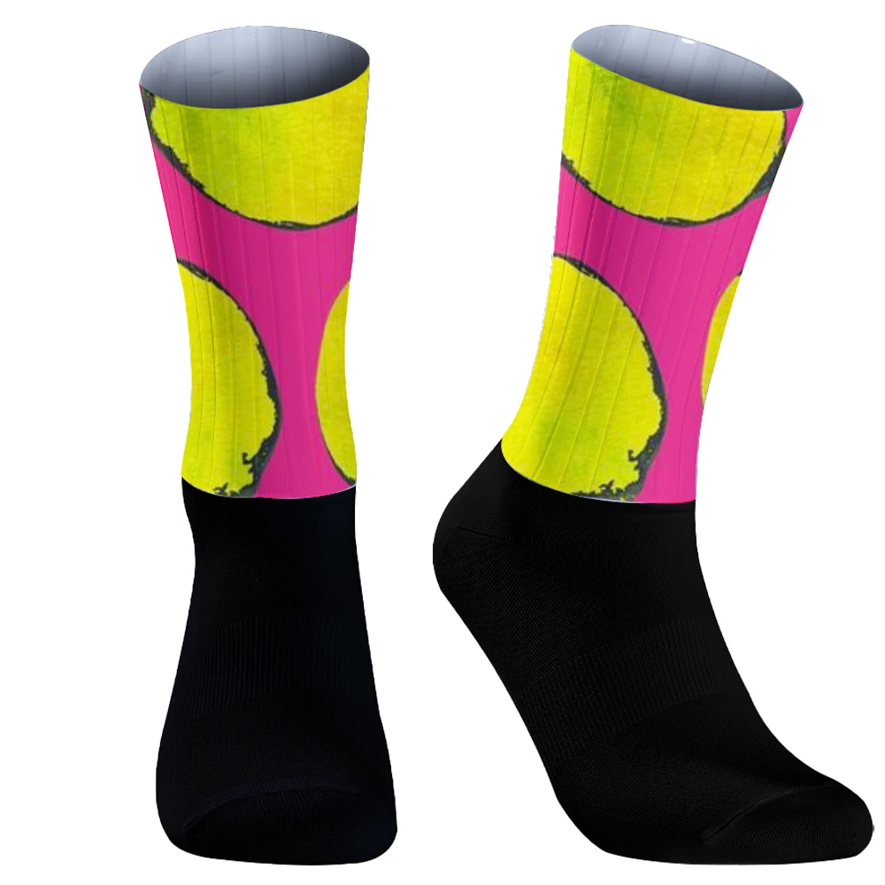 Fashion Compression Climbing Travelling Walking Hiking Socks Cycling Socks Men Women Breathable Crew Bike Running Socks